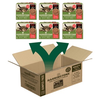 Complete Grain-Free Adult Meaty Selection in Jelly Wet Cat Food Bundle 72x85g