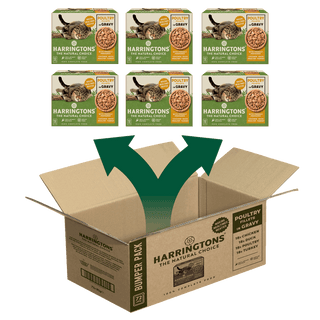 Complete Grain-Free Adult Poultry Selection in Gravy Wet Cat Food Bundle 72x85g