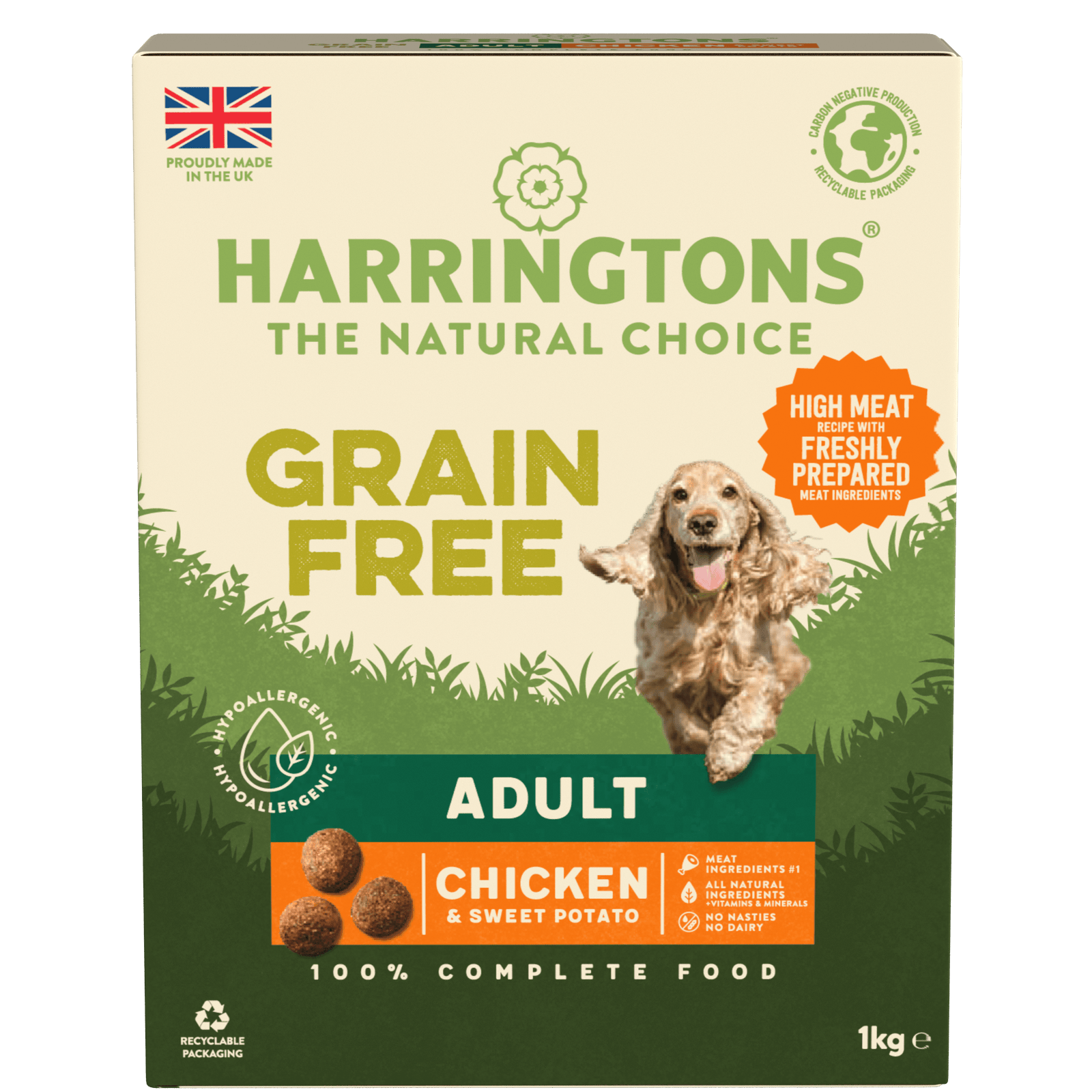Grain Free Chicken Sweet Potato Dog Food Harringtons Pet Food