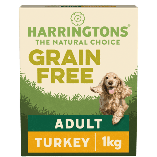 Grain-Free Dry Adult Dog Food Turkey & Sweet Potato 1kg