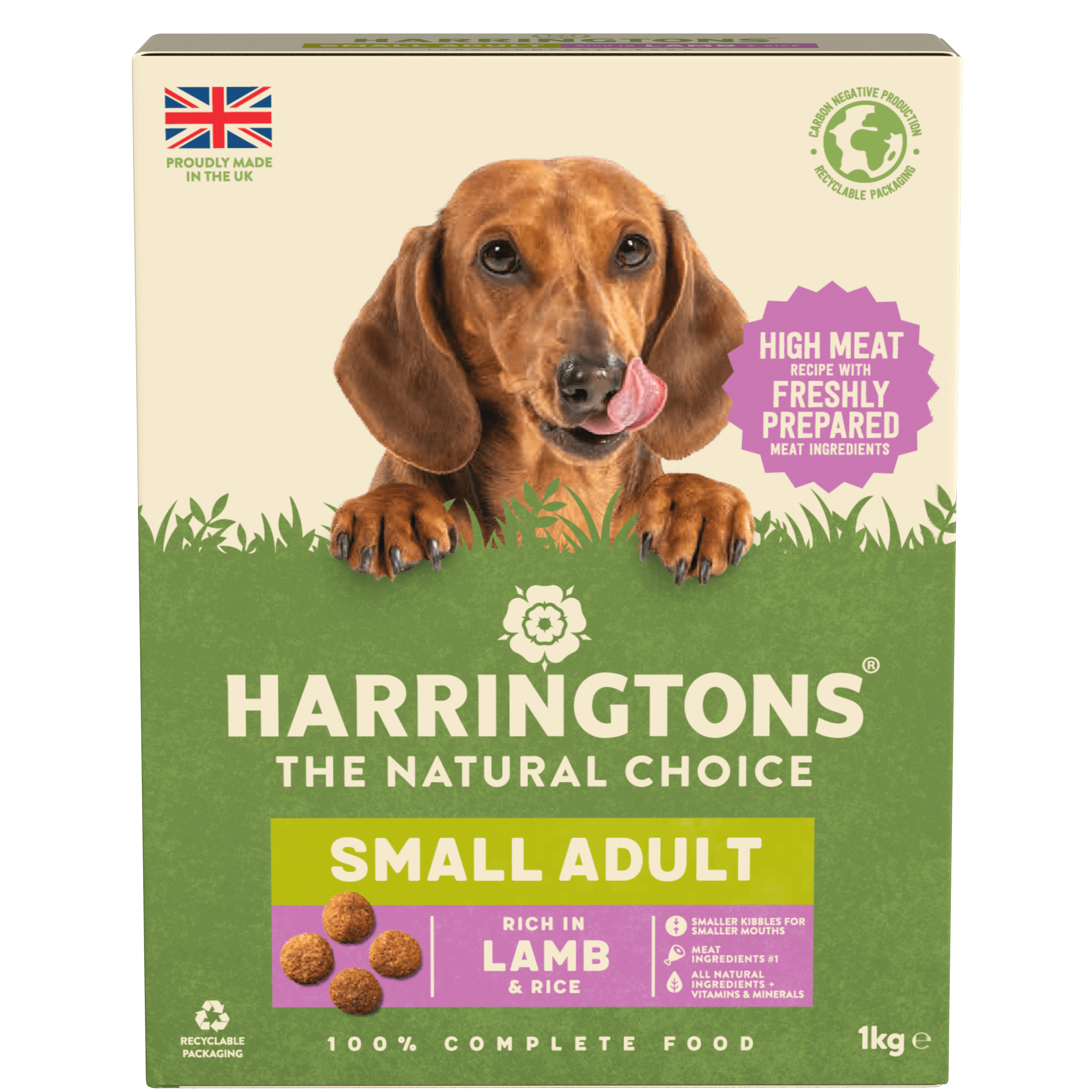 Harringtons Complete Small Dry Adult Dog Lamb Rice 5 X 1kg Harringtons Complete Small Dry Adult Dog Lamb Rice 5 X 1kg