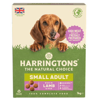 Dry Small Breed Adult Dog Food Rich in Lamb & Rice 5 x 1kg