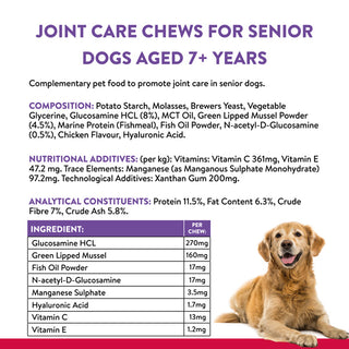 Advanced Science Joint Care Supplements for Senior Dogs (150 chews)