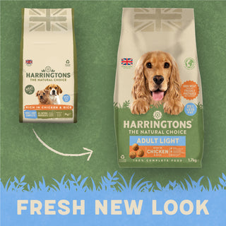Light Dry Adult Dog Food Rich in Chicken & Rice 4 x 1.7kg