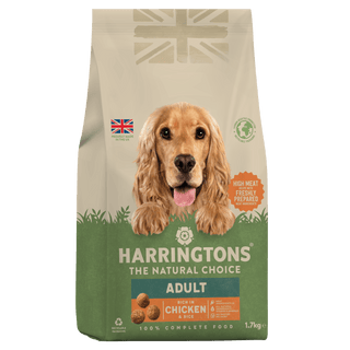 Dry Adult Dog Food Rich in Chicken & Rice 4 x 1.7kg