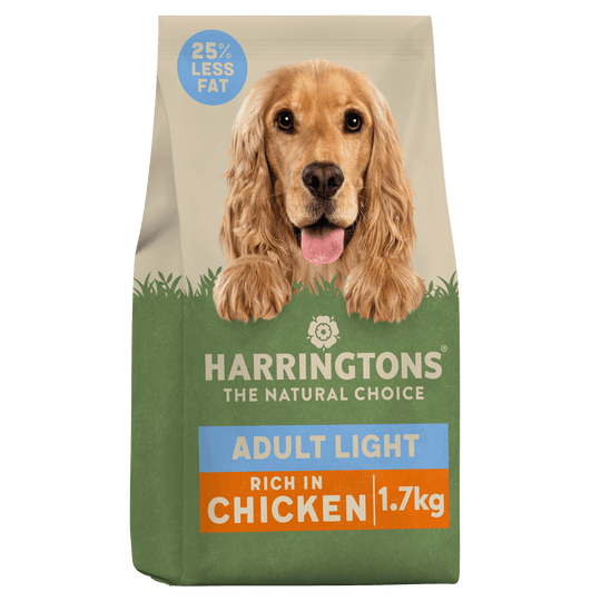 Light Dry Adult Dog Food Rich in Chicken & Rice 1.7kg