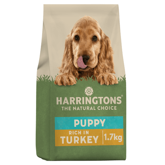 Dry Puppy Food Rich in Turkey & Rice 1.7kg