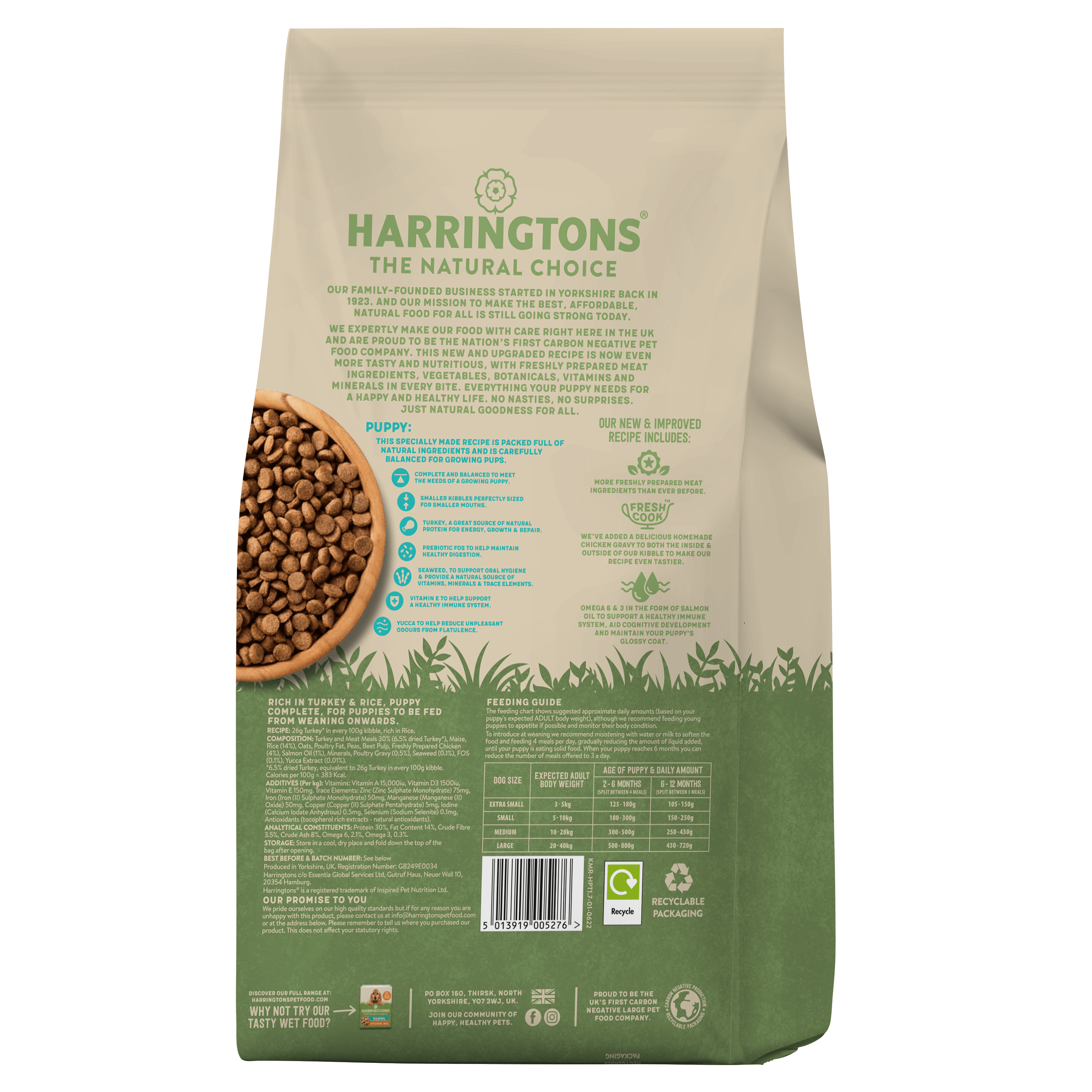 harringtons hypoallergenic 5kg