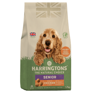 Dry Senior Dog Food Rich in Chicken & Rice 4 x 1.7kg
