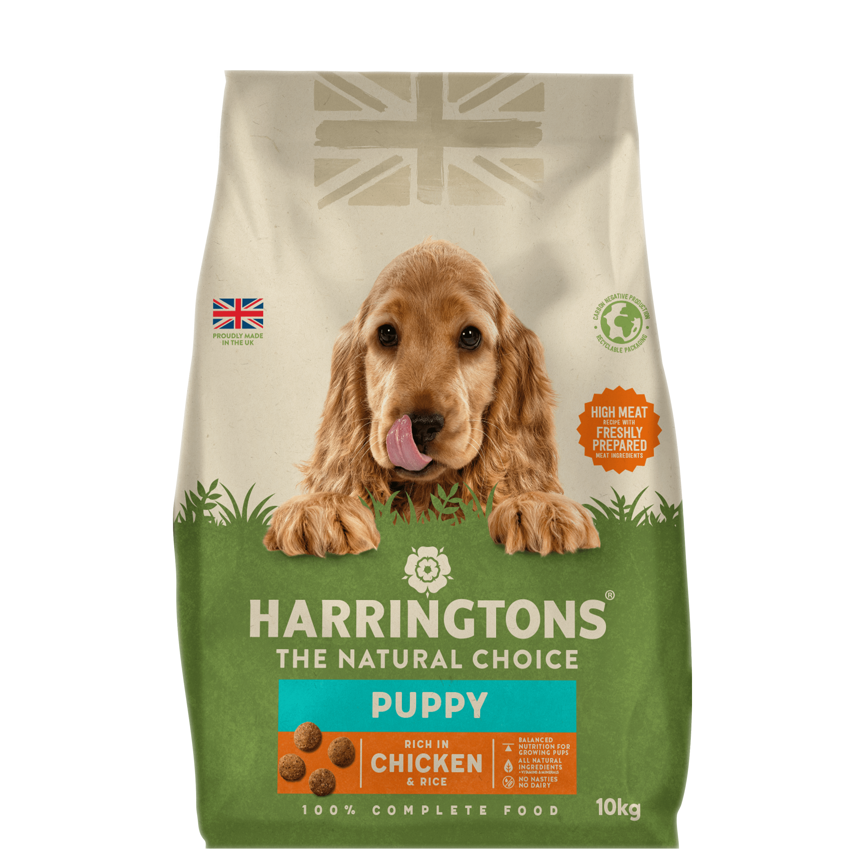 Harringtons Complete Dry Puppy Food Chicken Rice 10kg Harringtons Complete Dry Puppy Food Chicken Rice 10kg