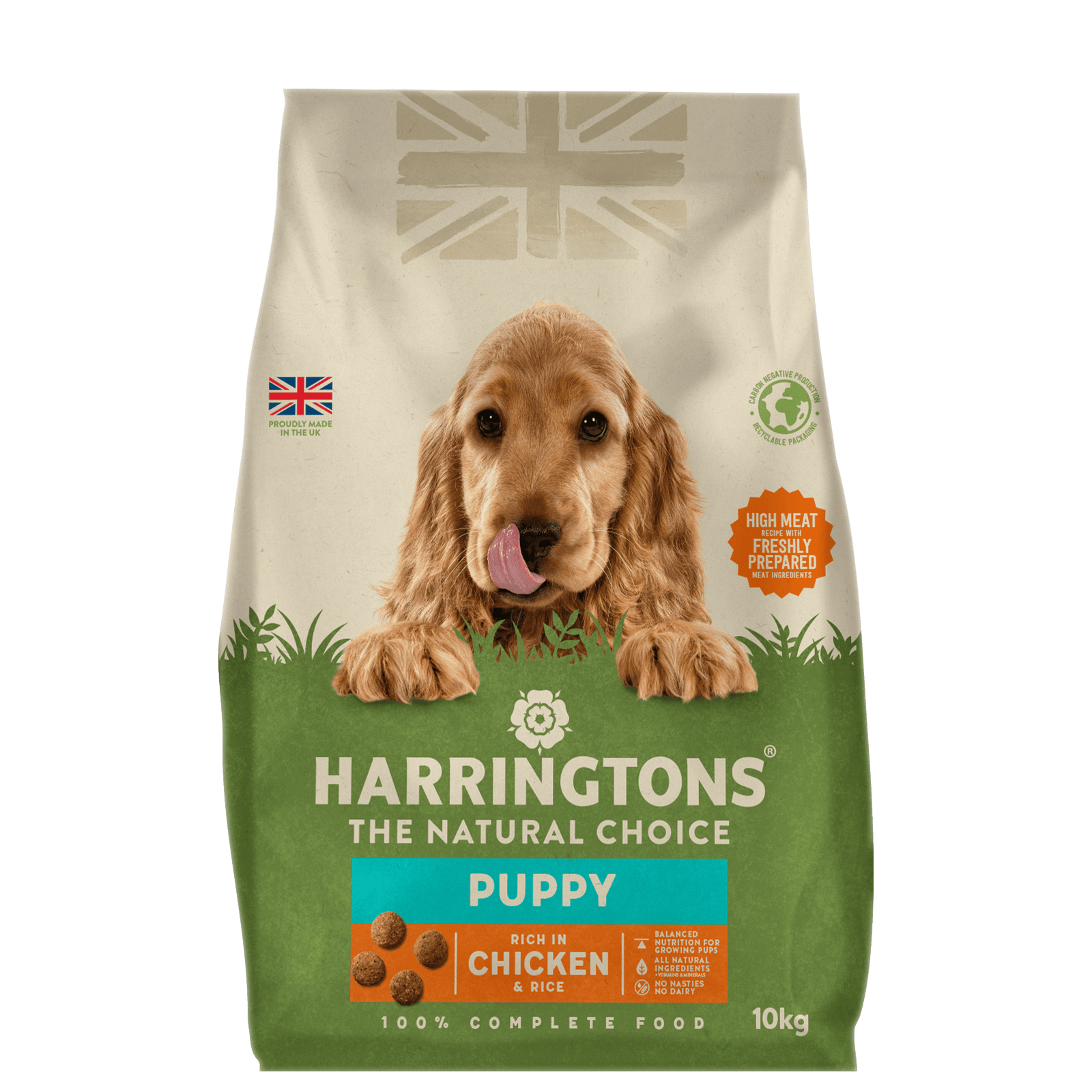 Harringtons Complete Dry Puppy Food Chicken Rice 10kg