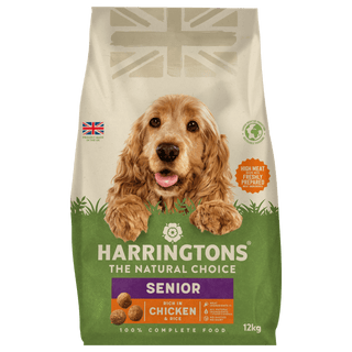 Dry Senior Dog Food Rich in Chicken & Rice 12kg