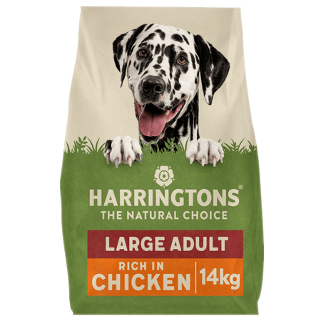 Harringtons Large Breed Complete Rich in Chicken Rice Dry Dog Food 14kg Harringtons Pet Food