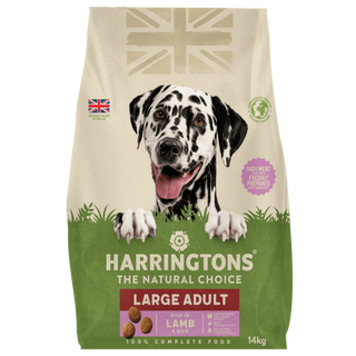 Dry Large Breed Adult Dog Food Rich in Lamb & Rice 14kg