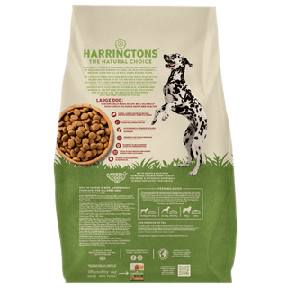 Dry Large Breed Adult Dog Food Rich in Turkey & Rice 14kg