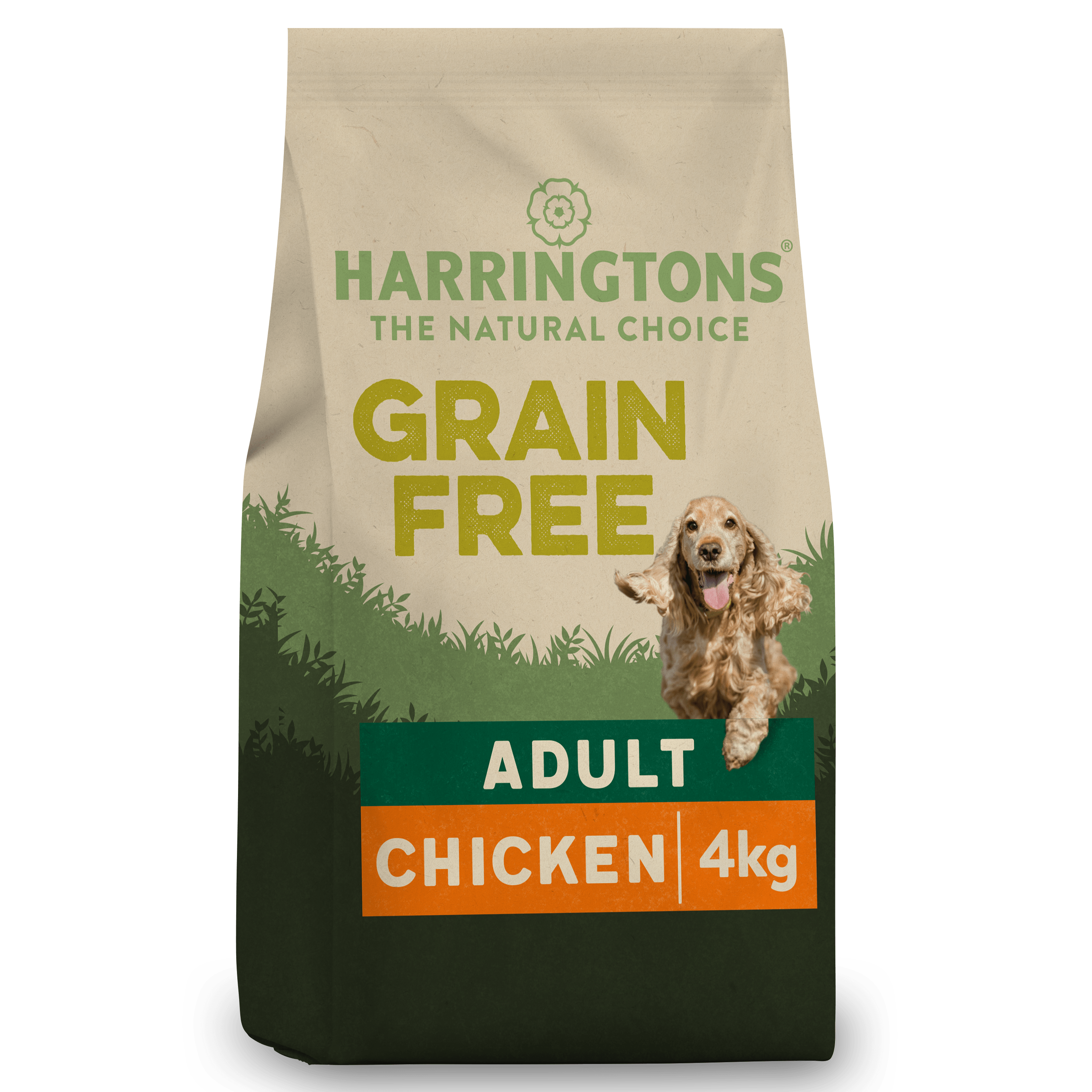 Harringtons chicken and rice dog on sale food