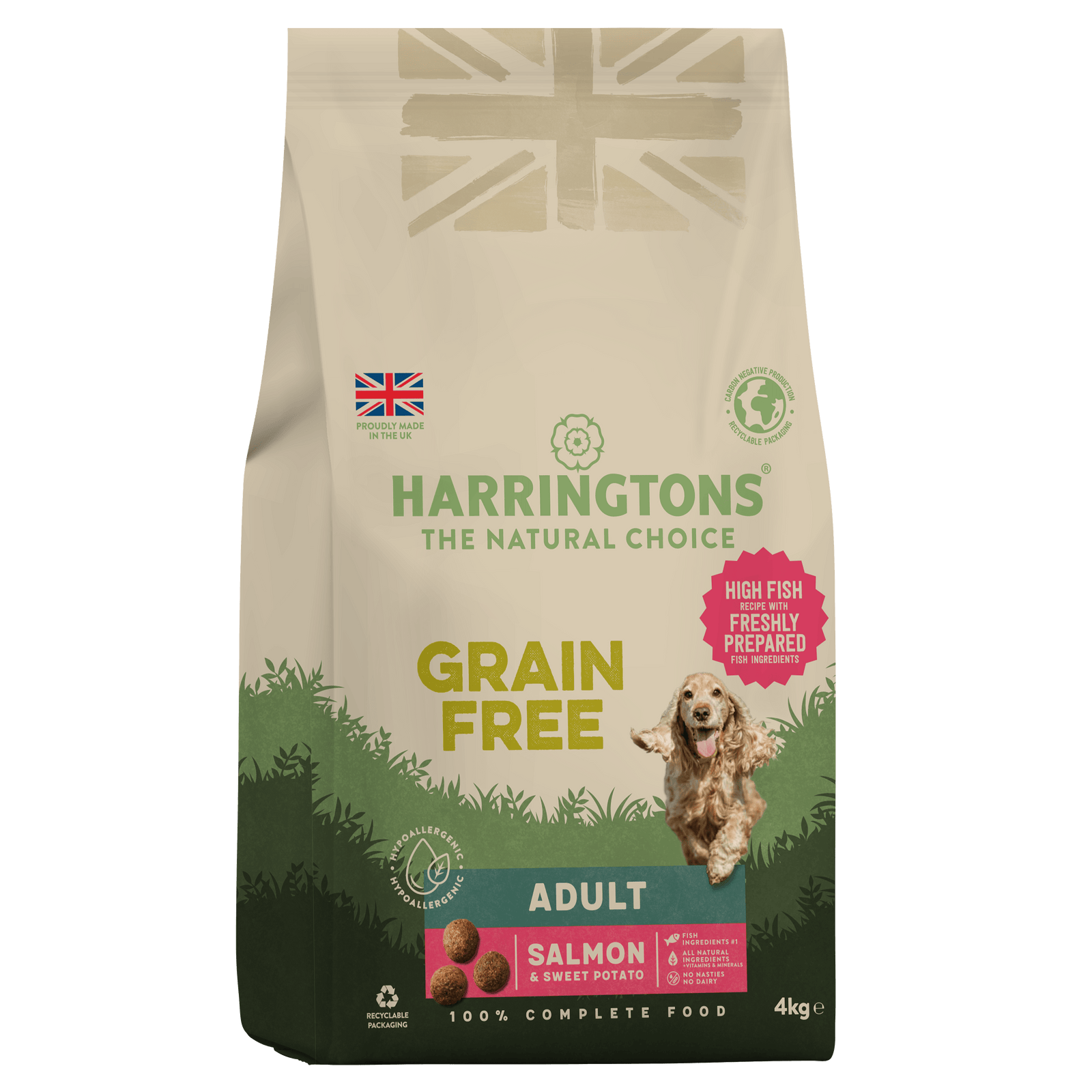 Salmon and sweet potato dry dog food discount