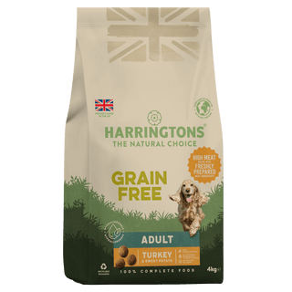 Grain-Free Dry Adult Dog Food Turkey & Sweet Potato 4kg