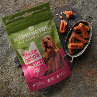 Meaty Chicken Sausages Grain Free Dog Treats