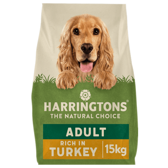 Dry Adult Dog Food Rich in Turkey & Veg 15kg