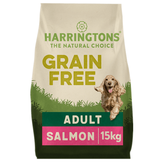 Grain-Free Dry Adult Dog Food Salmon & Sweet Potato 15kg