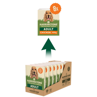 Chicken with Potato & Vegetables Grain Free Wet Dog Food 8 x 400g