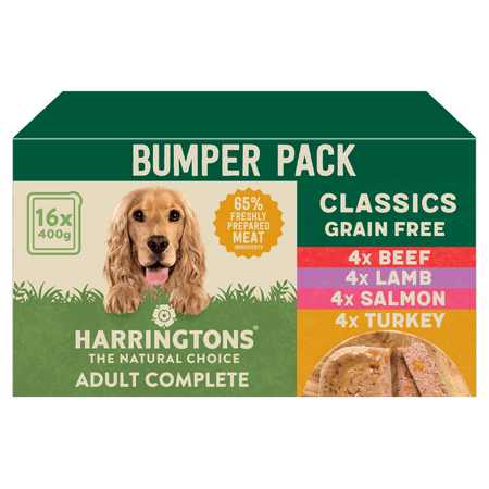 Harringtons Classic Mixed Wet Dog Food Grain Free Bumper Pack