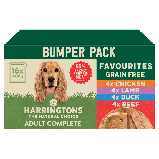 Grain Free Favourites Selection Wet Dog Food Bumper Pack 16 x 400g