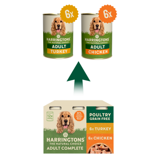 Poultry Selection Grain Free Wet Dog Food 12 x 400g Tins