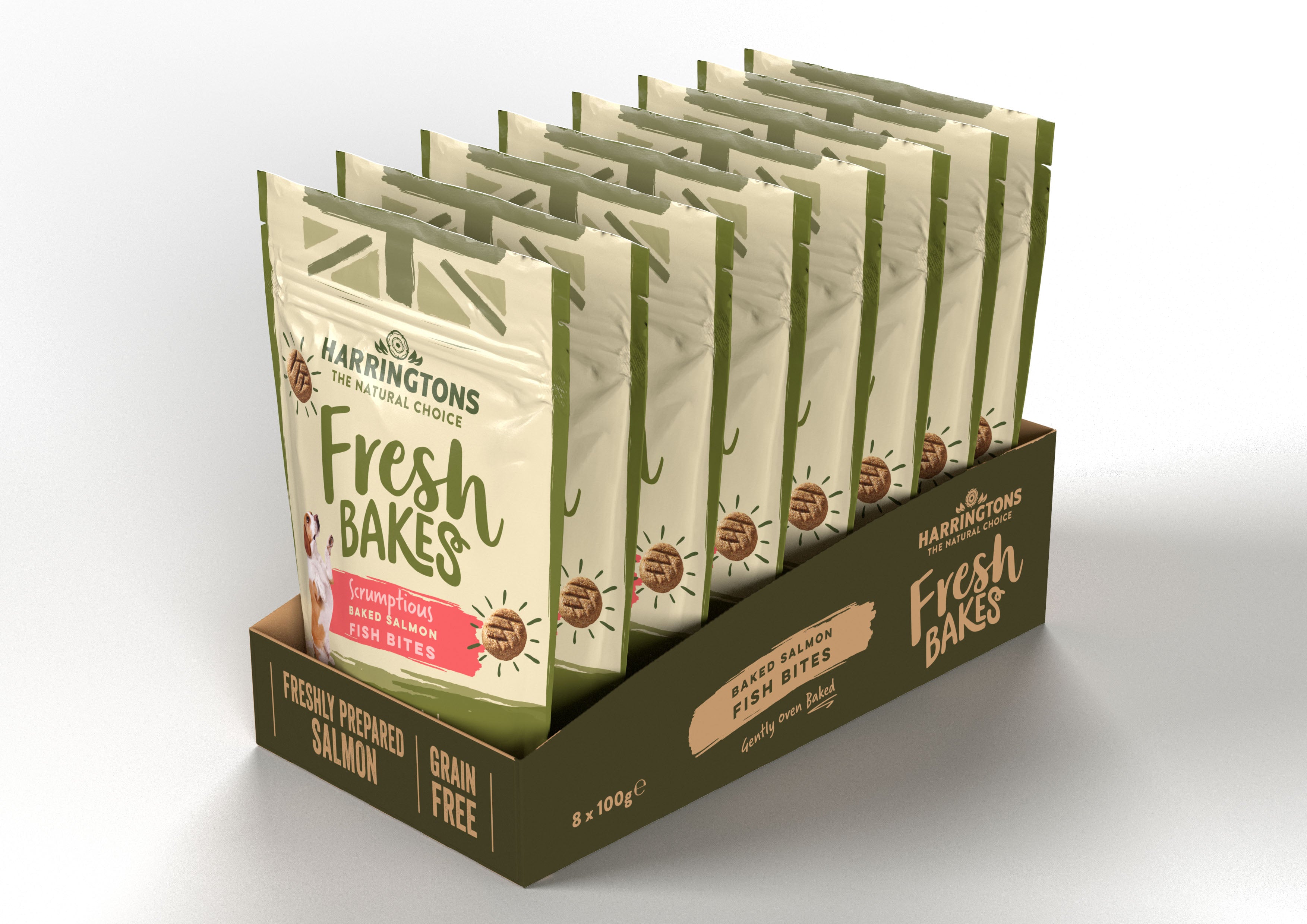 Baked Salmon Fish Bites Dog Treats Harringtons Harringtons Pet Food