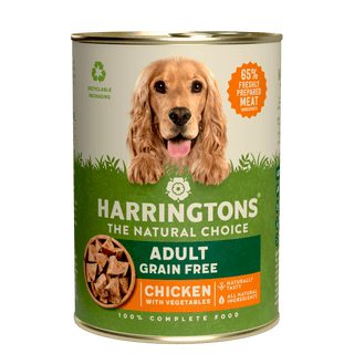 Chicken with Vegetables Grain Free Wet Dog Food 12 x 400g Tins