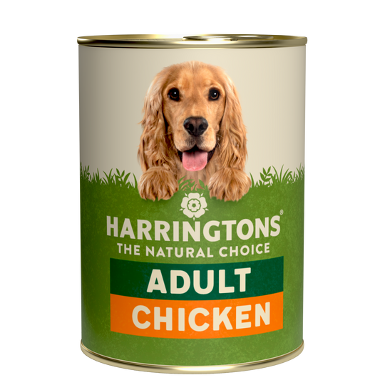Chicken with Vegetables Grain Free Wet Dog Food 12 x 400g Tins