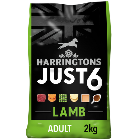 Just 6 Lamb & Vegetables Dry Dog Food