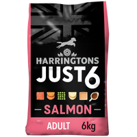 Salmon Vegetable Dry Dog Food Just 6 by Harringtons Harringtons Pet Food